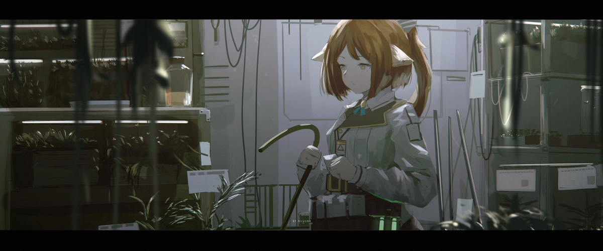 This is a pixiv picture whose title is Daily work.