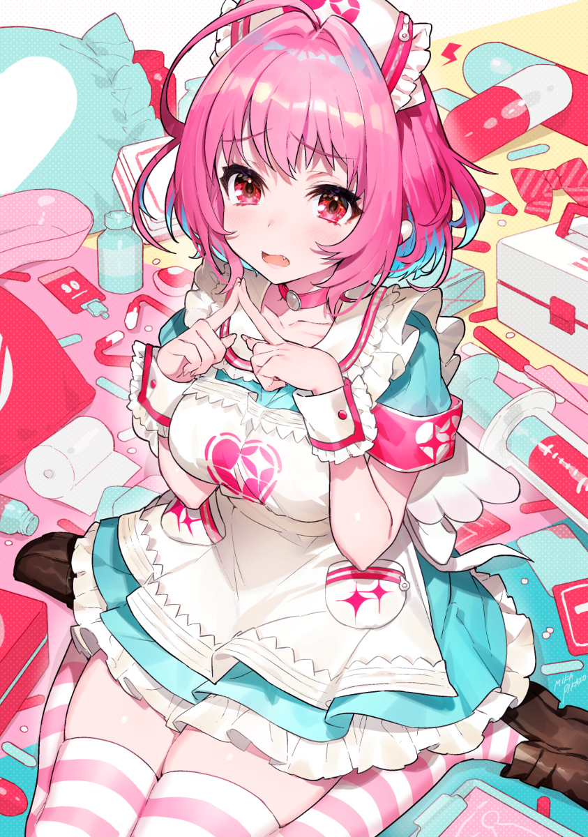 This is a pixiv picture whose title is 夢見りあむ.