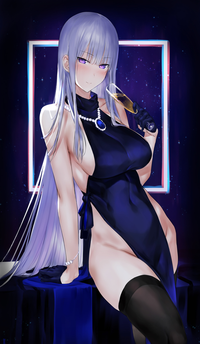 This is a pixiv picture whose title is ほろよい.