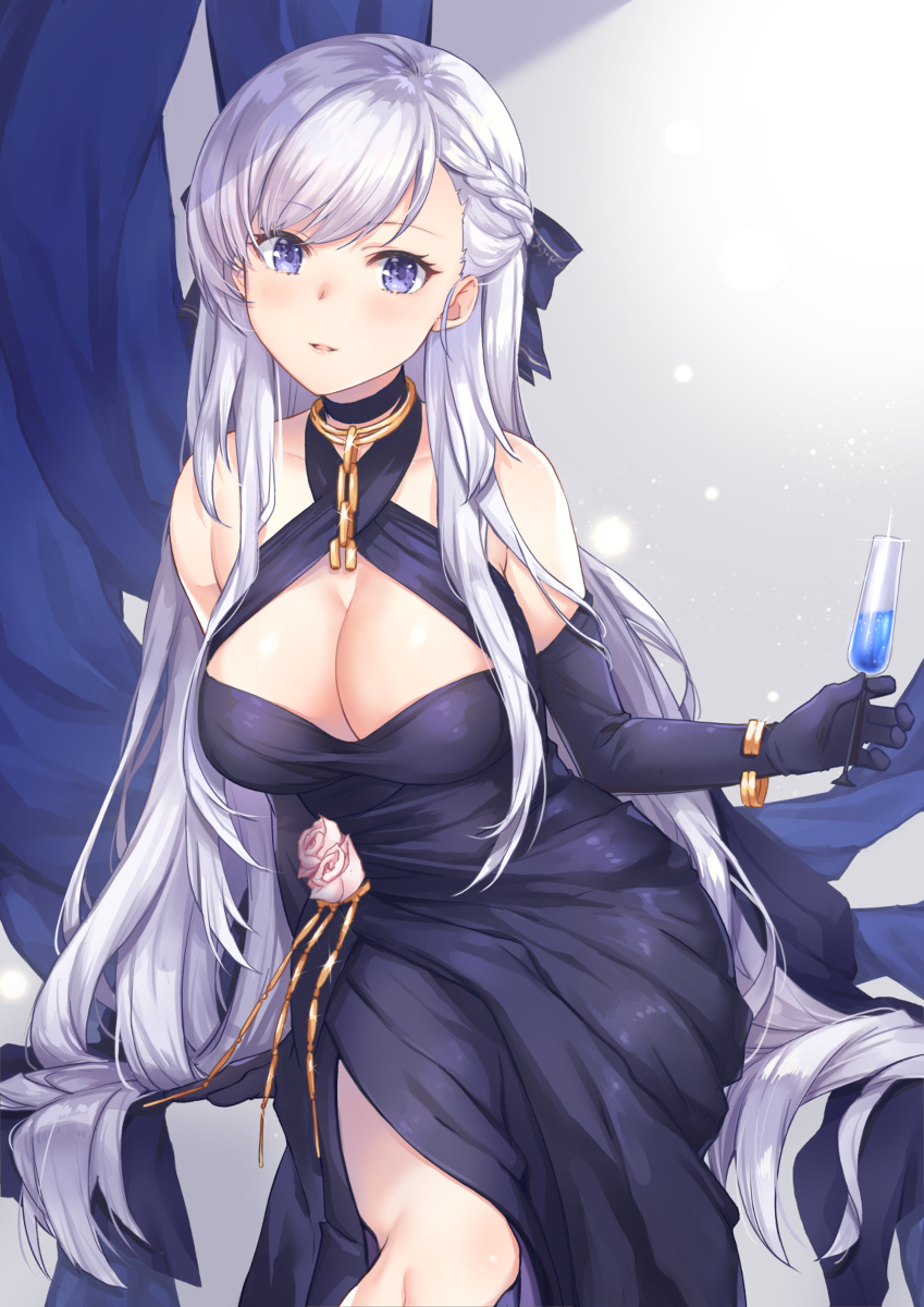 This is a pixiv picture whose title is ベルファストさん.