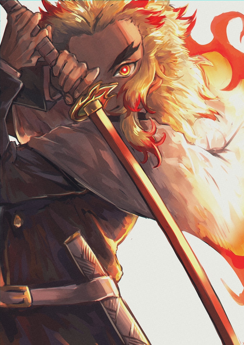 This is a pixiv picture whose title is 誰よりも熱く誇り高き.