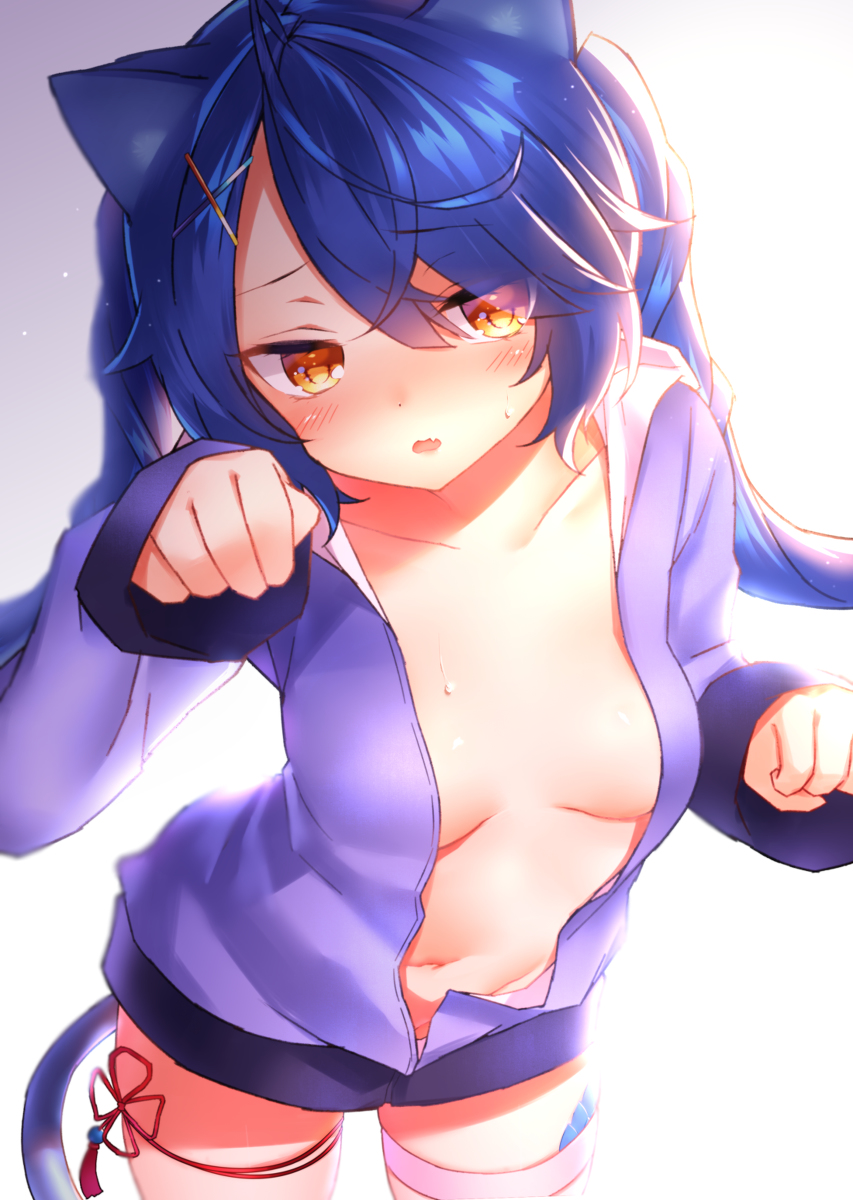 This is a pixiv picture whose title is みゃ…….