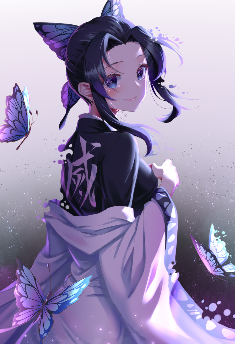 This is a pixiv picture whose title is 胡蝶(｡••｡)⸝❤.