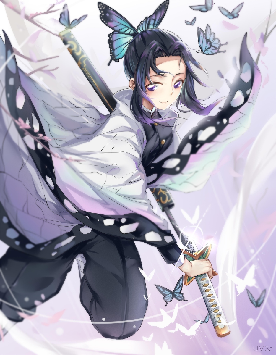 This is a pixiv picture whose title is 蟲柱.