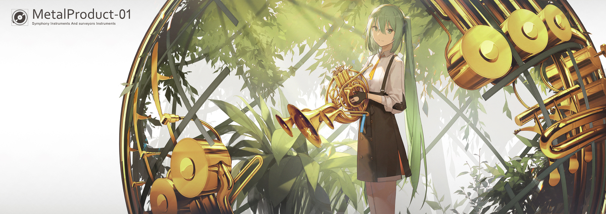 This is a pixiv picture whose title is 金属制品.