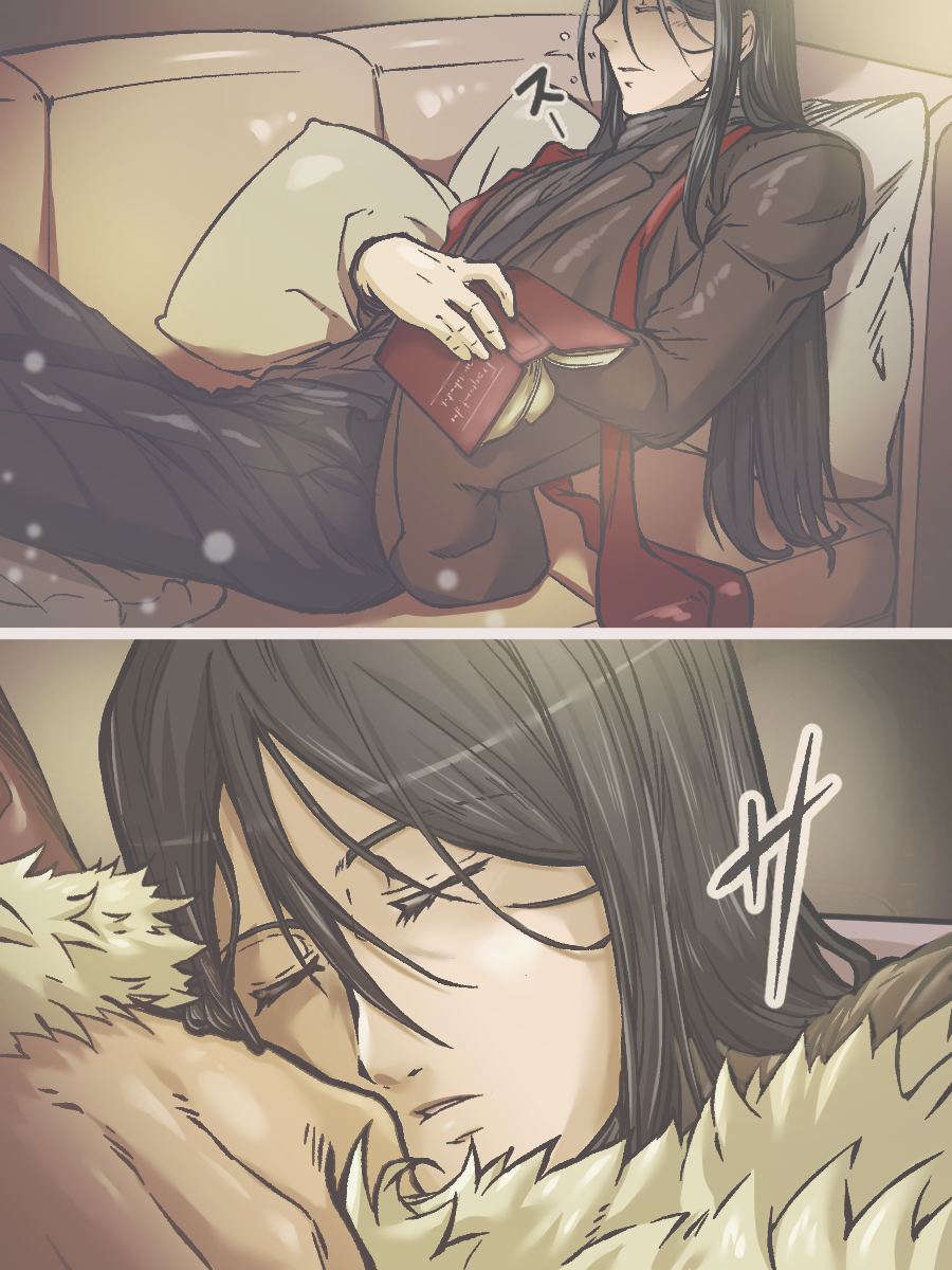 This is a pixiv picture whose title is 【夢｜背中｜旅の果て】.