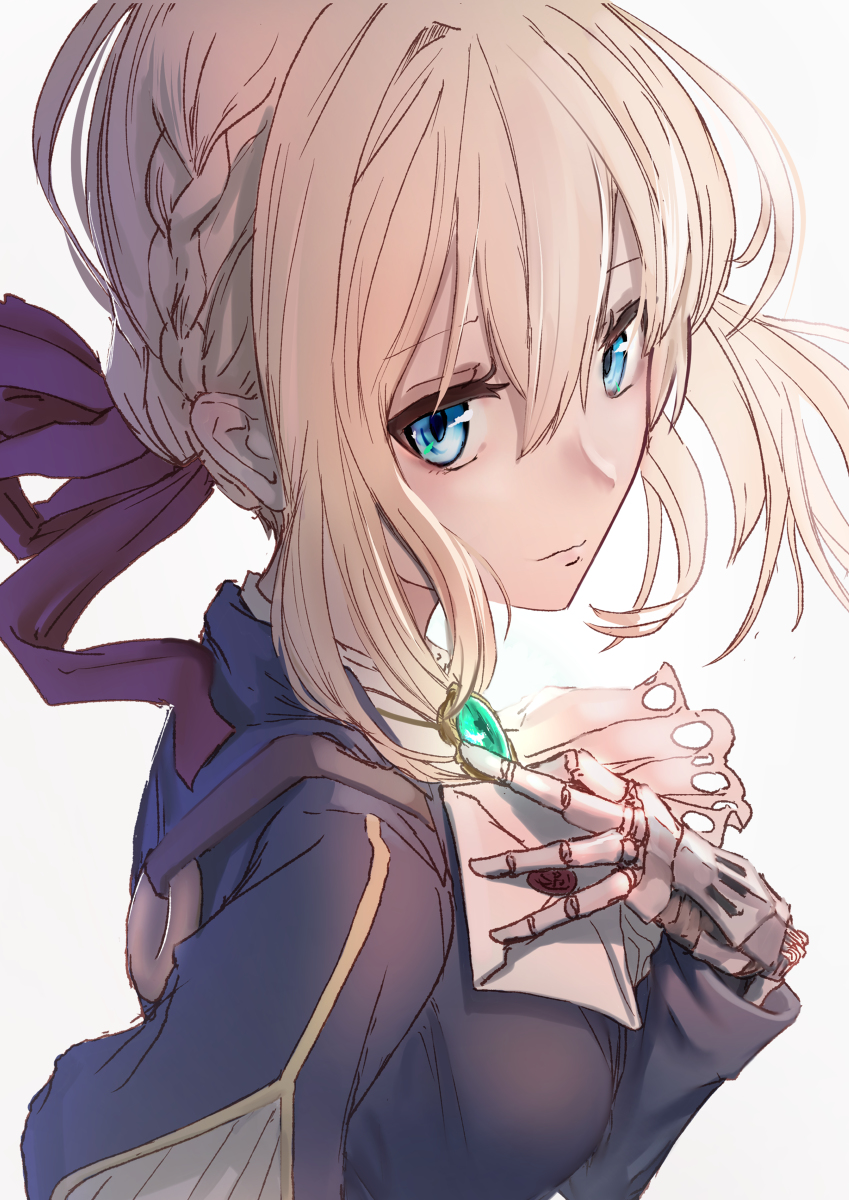 This is a pixiv picture whose title is ヴァイオレットエヴァーガーデン.