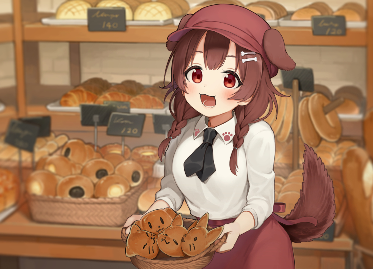 This is a pixiv picture whose title is ころねちゃんの歌ってみたを描きました.
