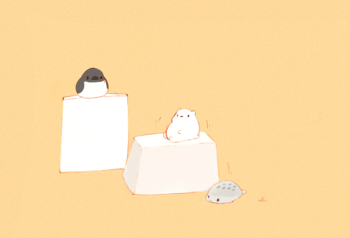 This is a pixiv picture whose title is 豆腐の日.
