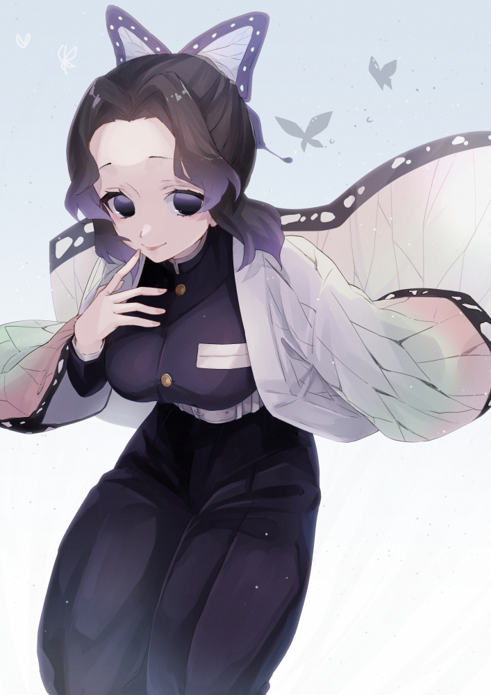 This is a pixiv picture whose title is 🦋🦋🦋.