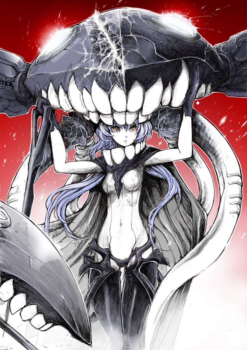 This is a pixiv picture whose title is ヲ.