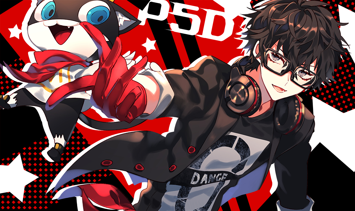 This is a pixiv picture whose title is P5D.