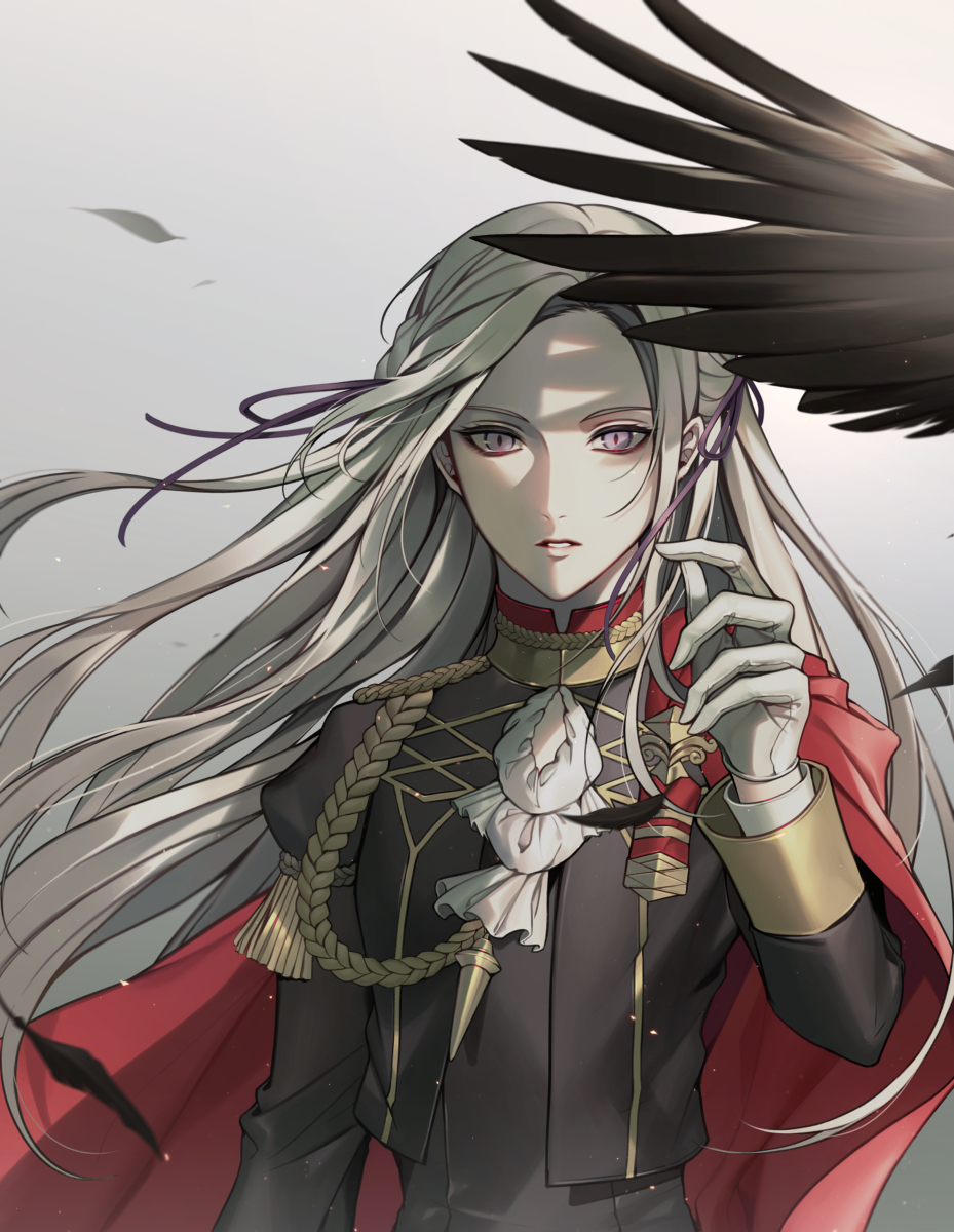 This is a pixiv picture whose title is エーデルガルト.