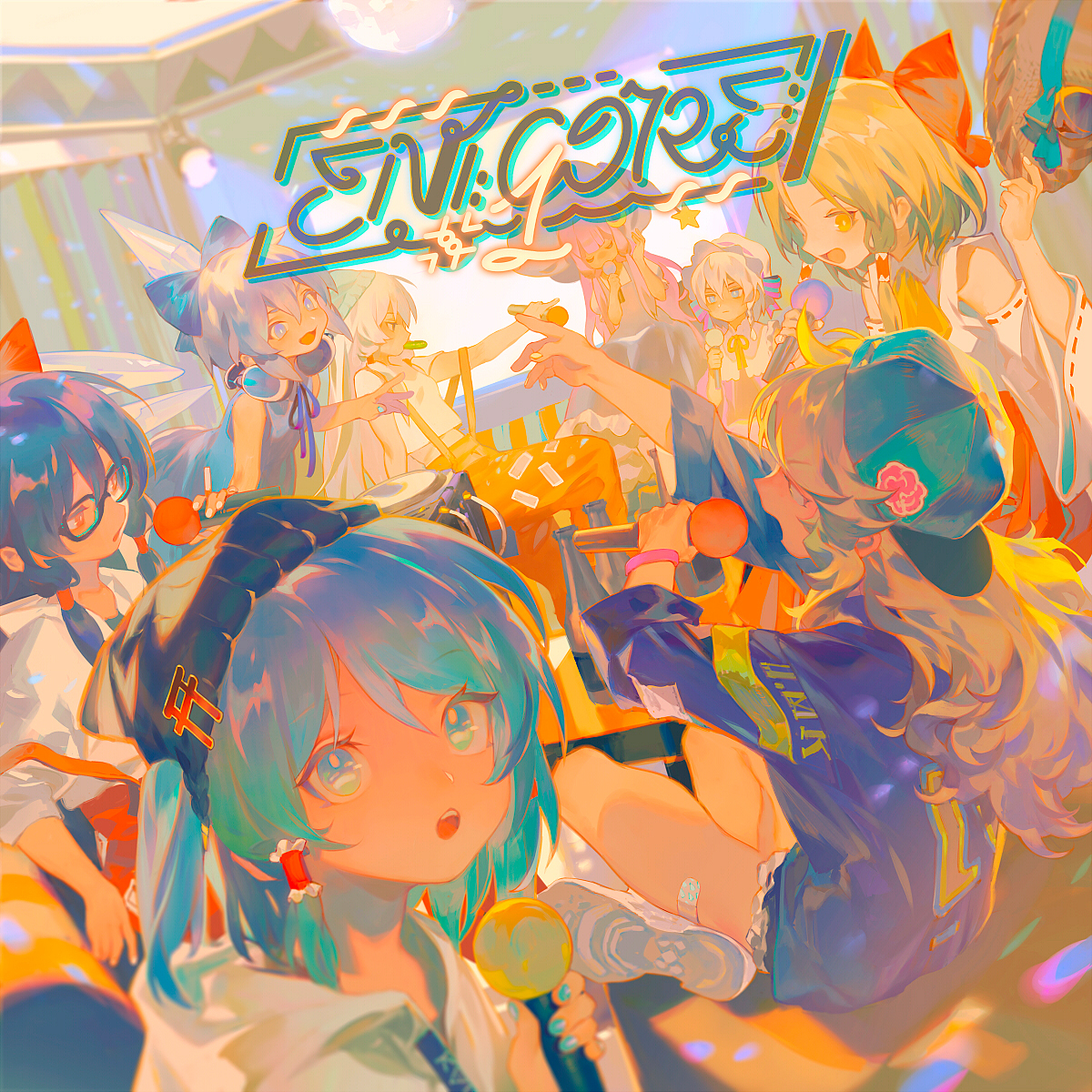 This is a pixiv picture whose title is 『EN:CORE #1 / 魂音泉』.