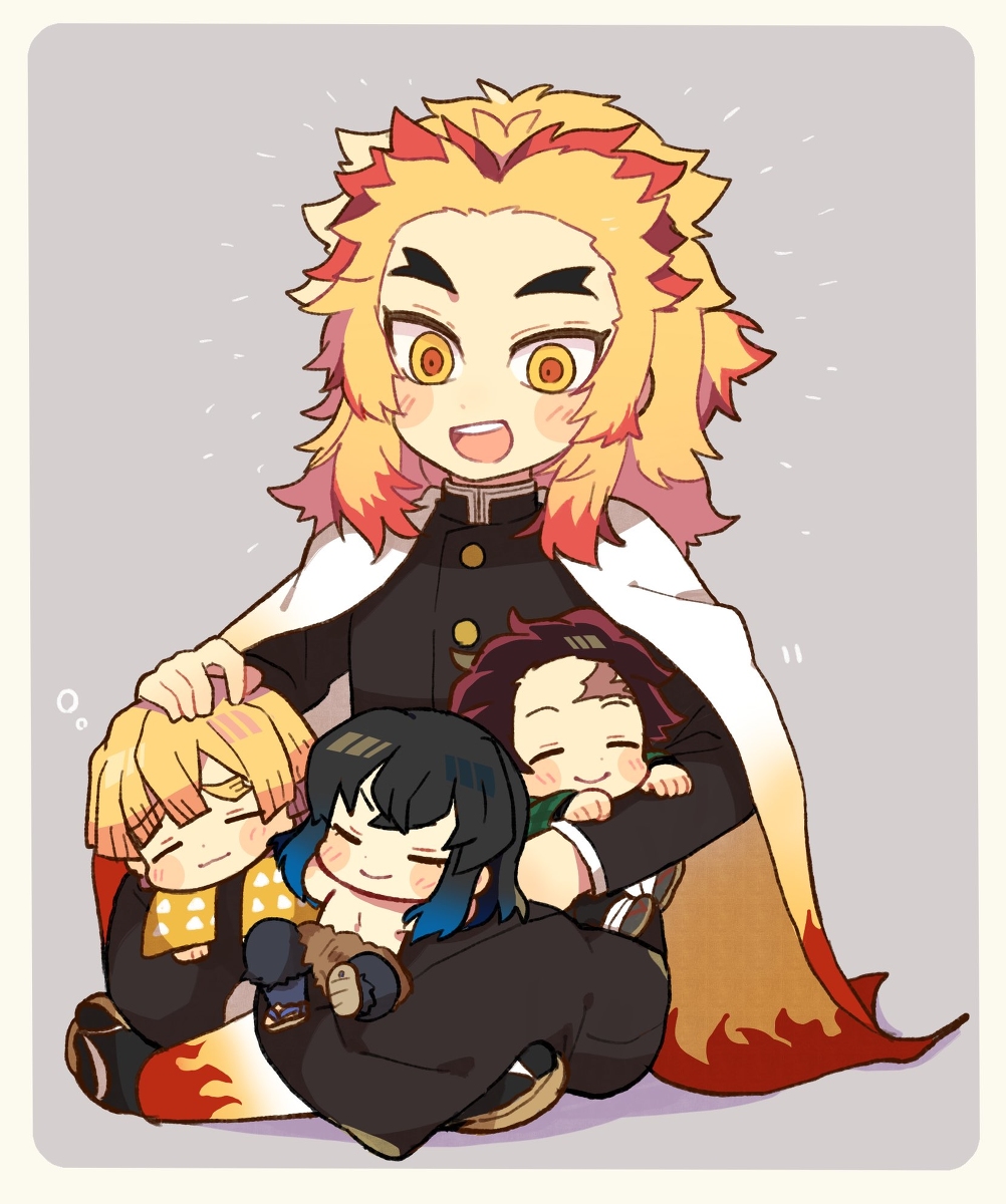 This is a pixiv picture whose title is 鬼滅のらくがきログ.