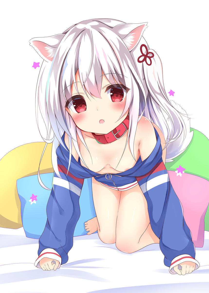 This is a pixiv picture whose title is わんわんなひかりちゃん.