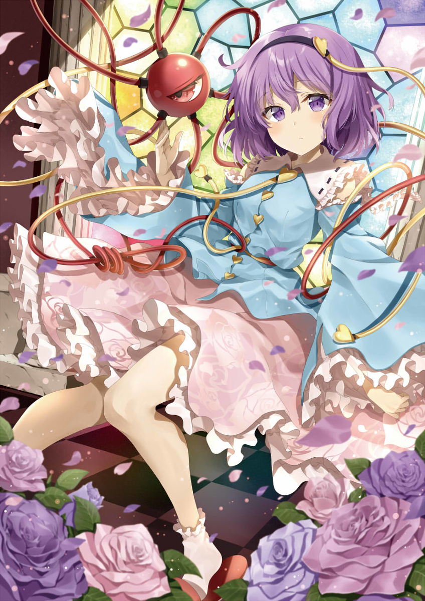 This is a pixiv picture whose title is さとり様.