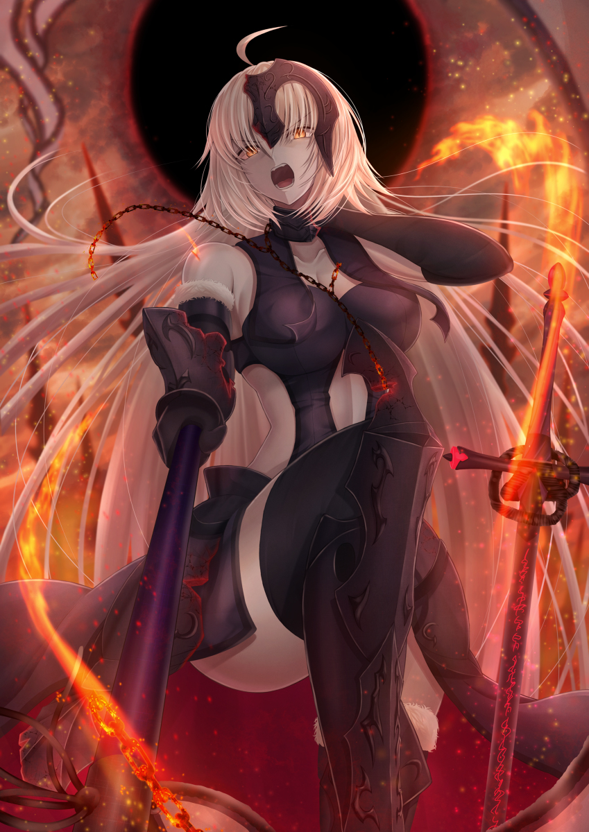 This is a pixiv picture whose title is ジャンヌ・オルタ.