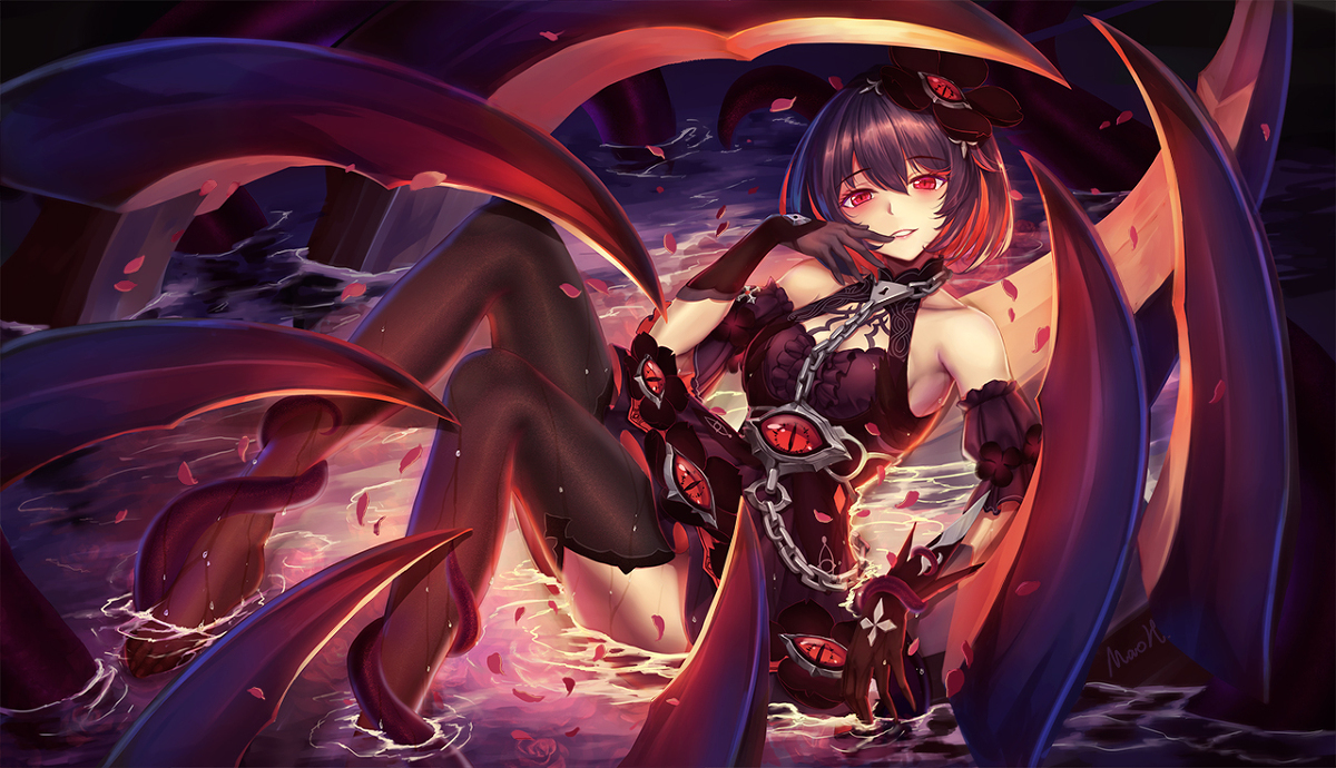 This is a pixiv picture whose title is 希儿 Seele.