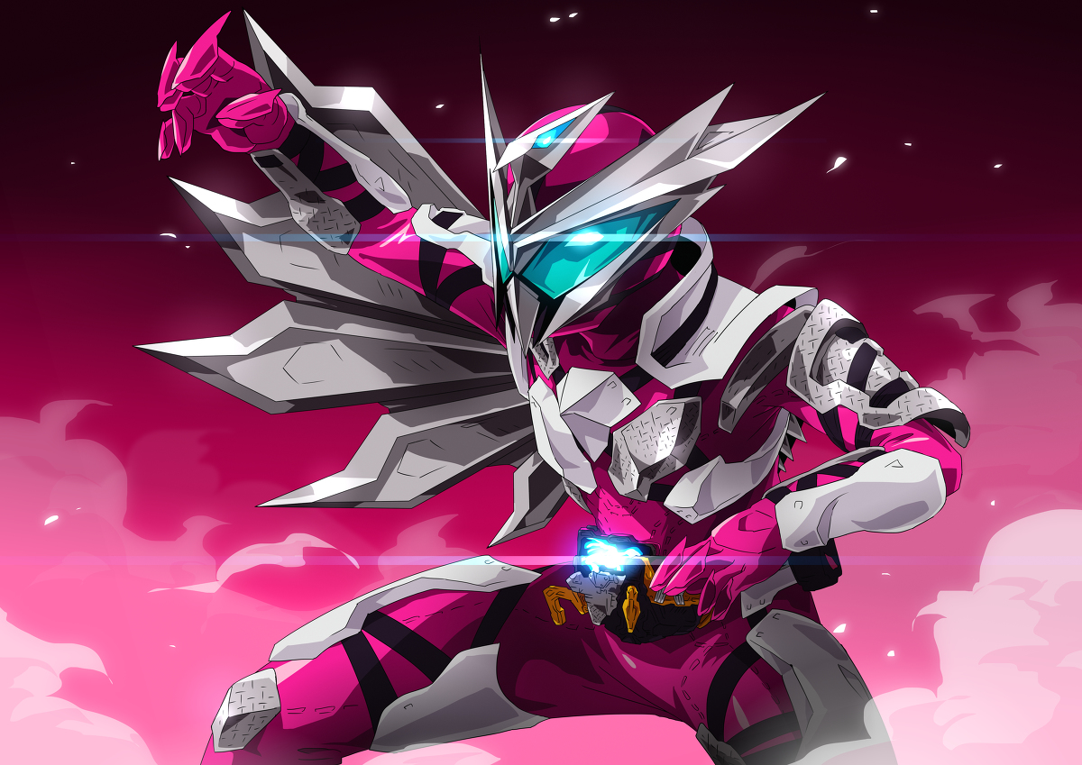 This is a pixiv picture whose title is 『フォースライズ！』.
