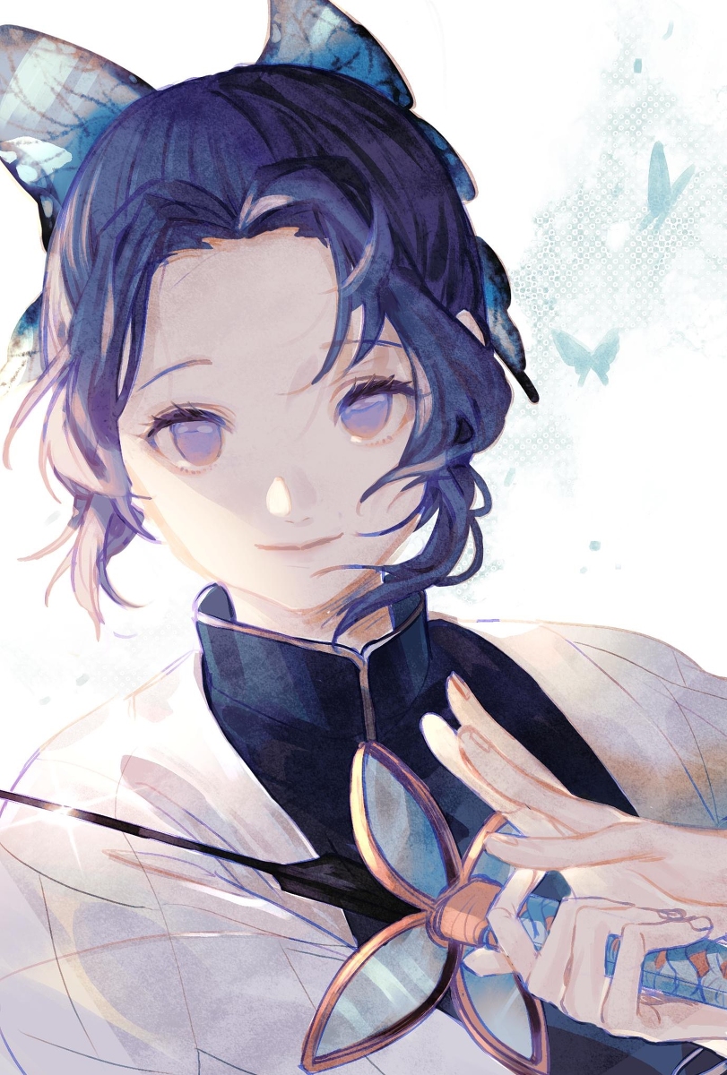 This is a pixiv picture whose title is 蝶.