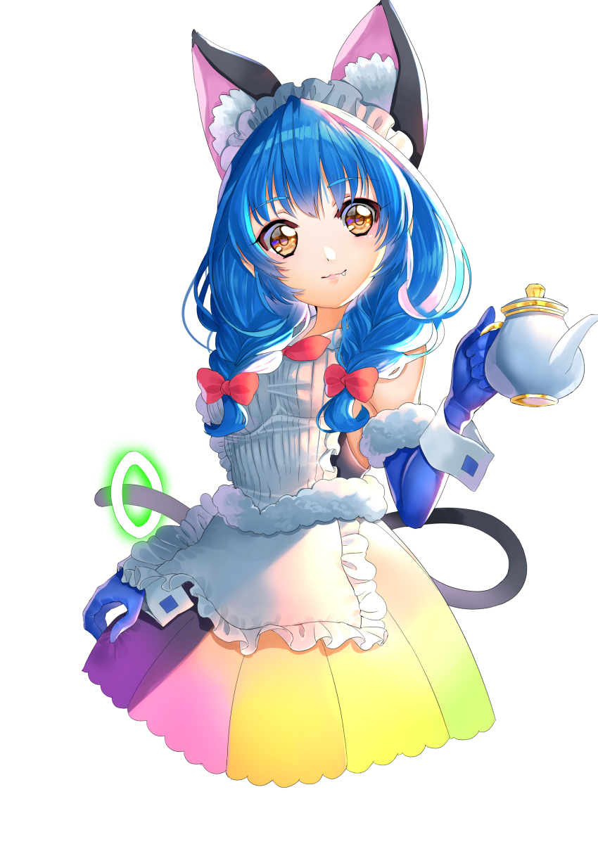 This is a pixiv picture whose title is メイド服ユニ.