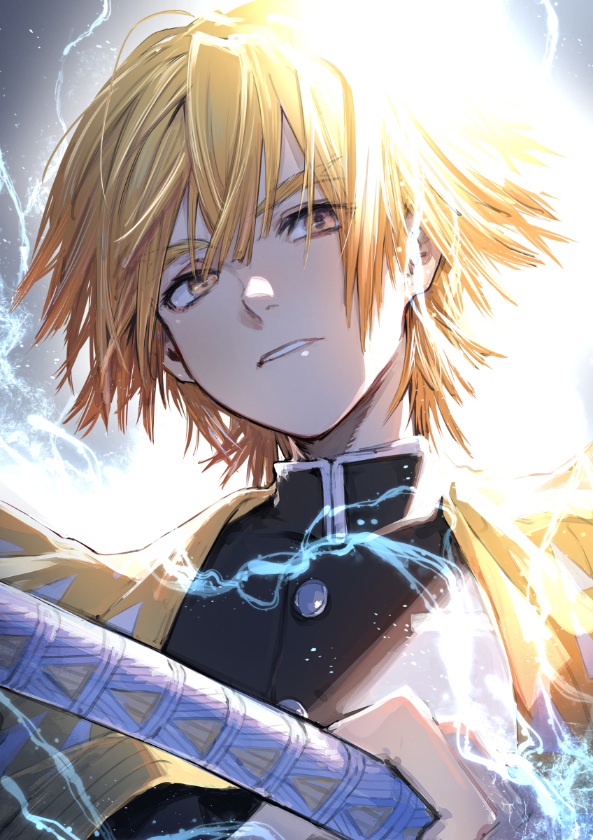 This is a pixiv picture whose title is ⚡.