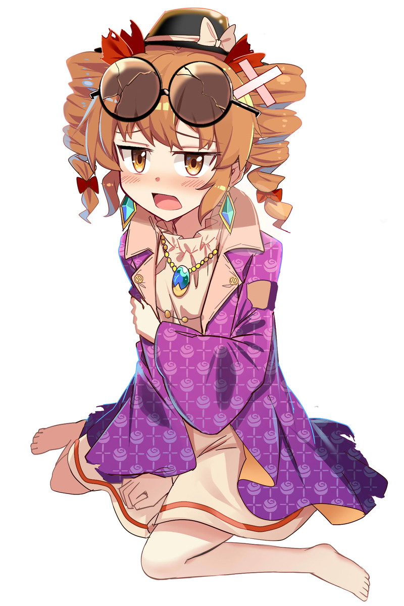 This is a pixiv picture whose title is ボロ女苑.