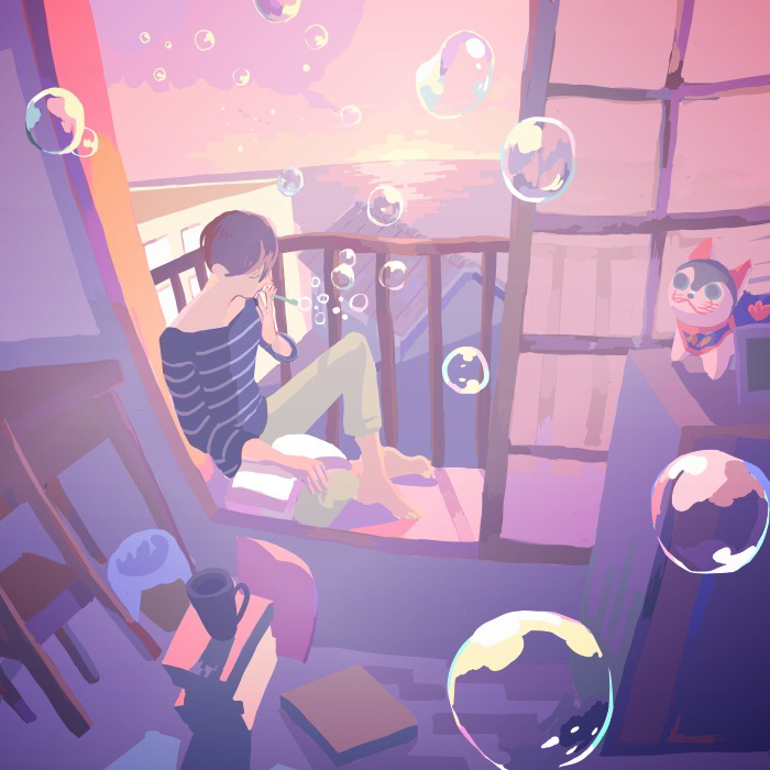 This is a pixiv picture whose title is 大人の嗜み.