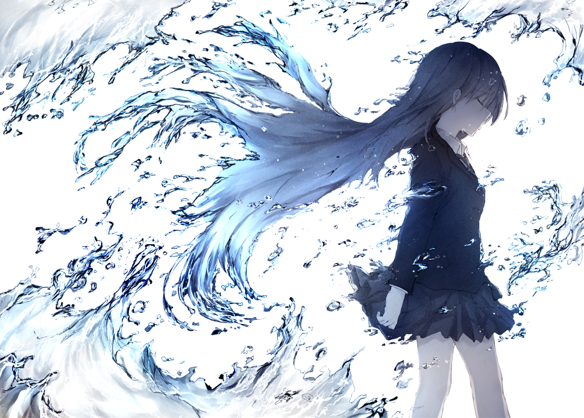 This is a pixiv picture whose title is Water.