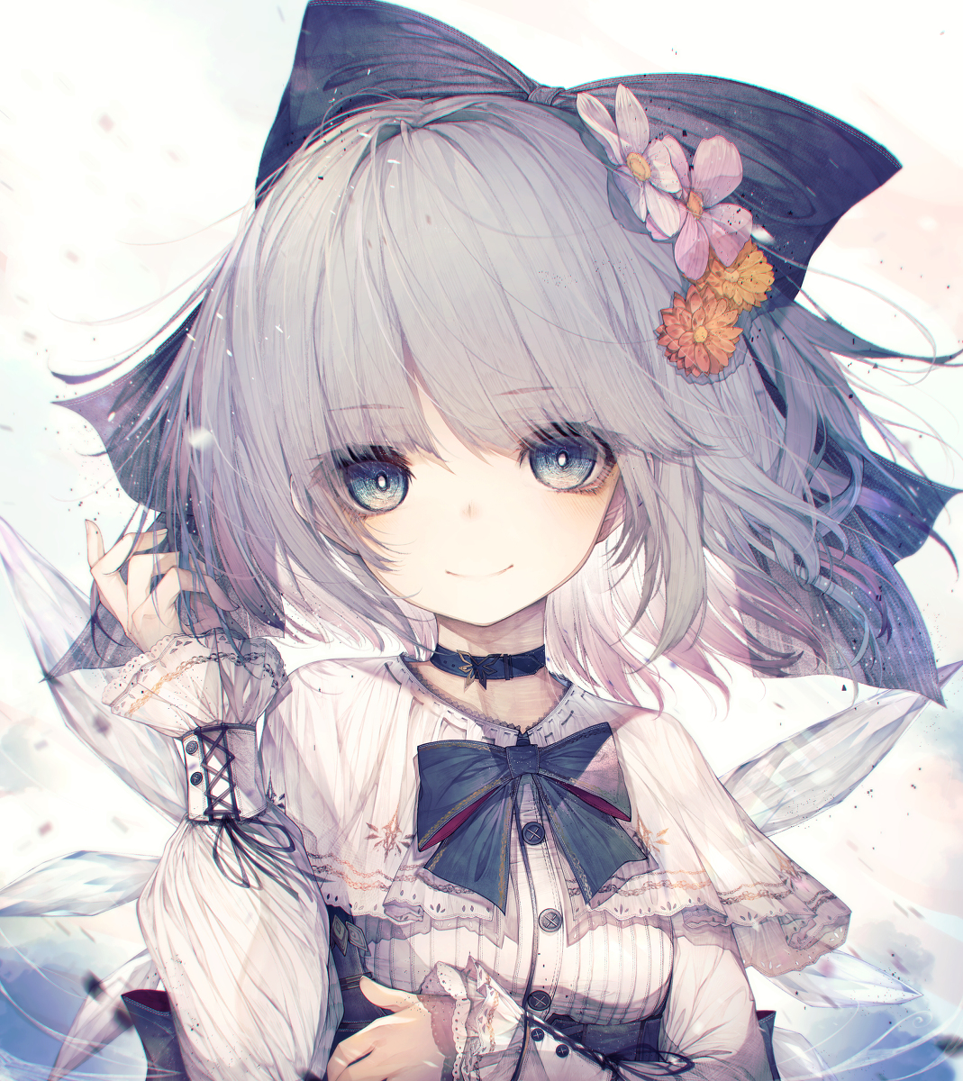 This is a pixiv picture whose title is チルノ.