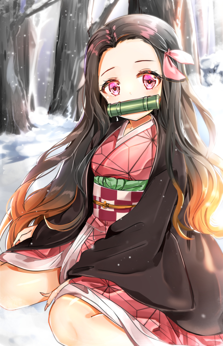 This is a pixiv picture whose title is 雪.