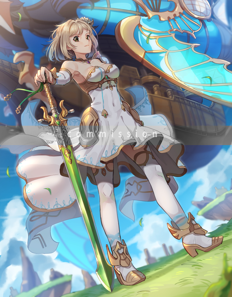 This is a pixiv picture whose title is the glory.