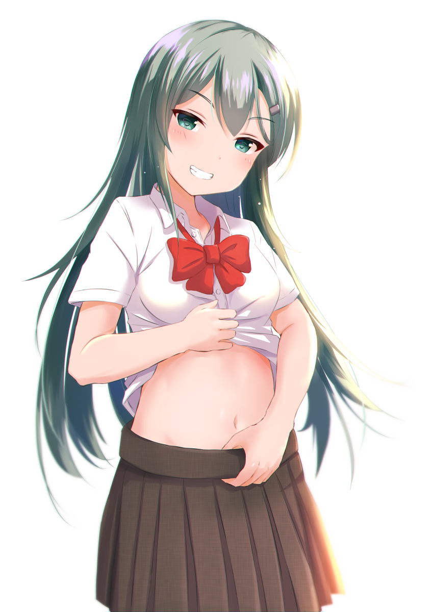This is a pixiv picture whose title is からかい上手の鈴谷さん.