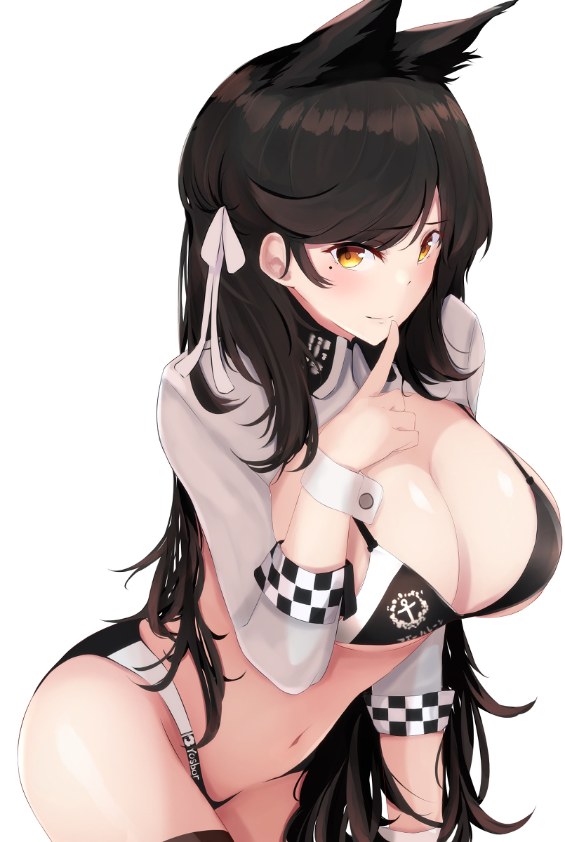 This is a pixiv picture whose title is 愛宕.