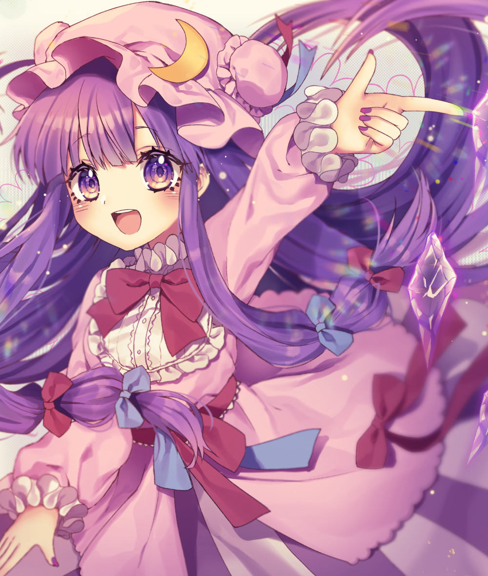 This is a pixiv picture whose title is ぱちゅりいいいいいい.