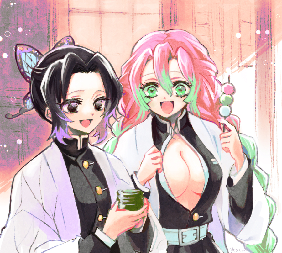This is a pixiv picture whose title is お茶の時間.