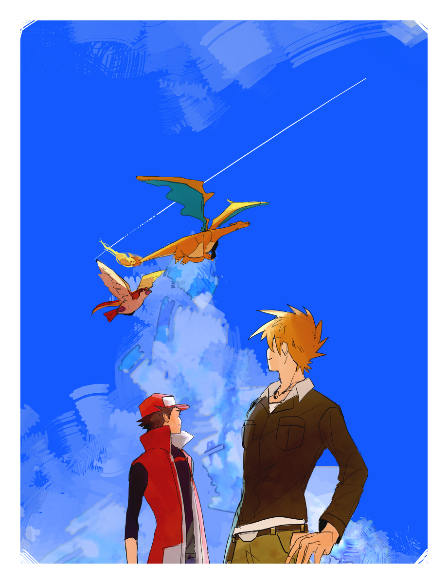 This is a pixiv picture whose title is 【BL+α】pkmnlog⑦.