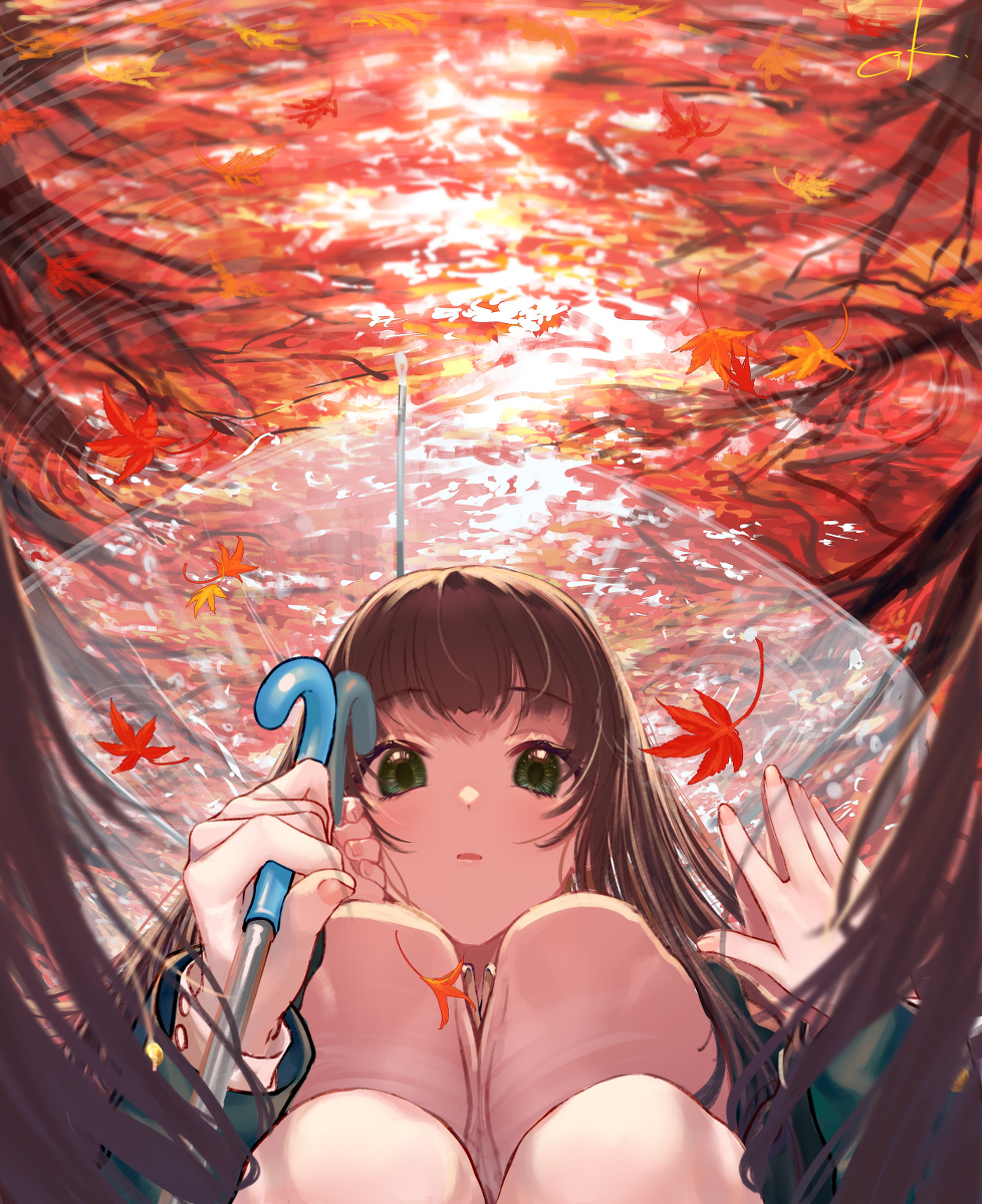 This is a pixiv picture whose title is 鏡面反射.