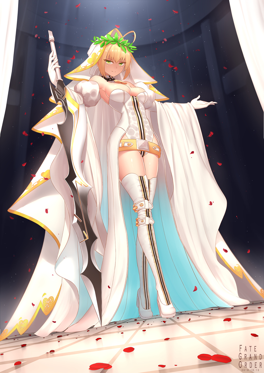 This is a pixiv picture whose title is FGO 嫁王.