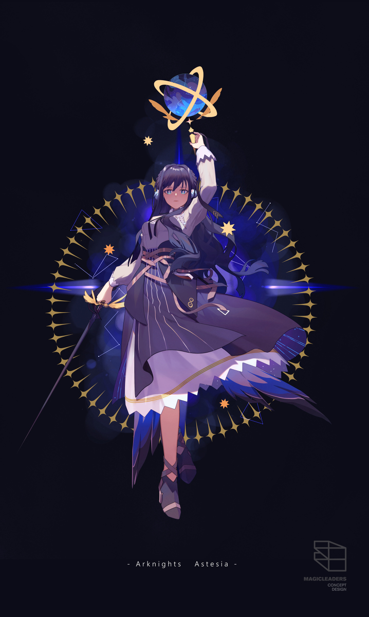 This is a pixiv picture whose title is arknight.
