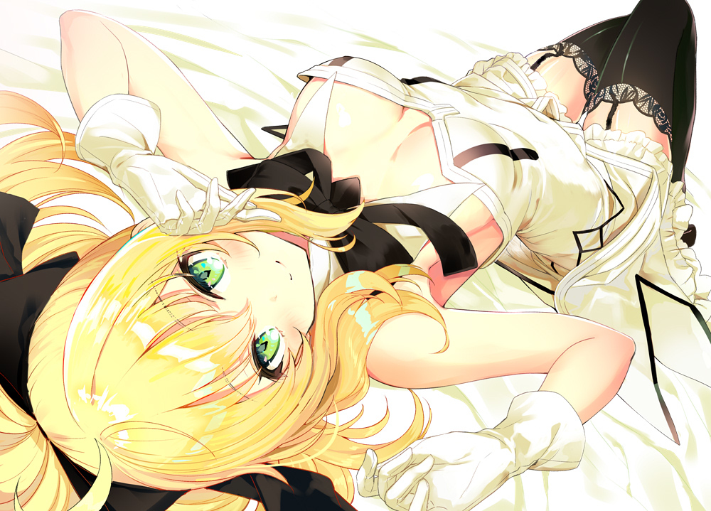 This is a pixiv picture whose title is セイバーリリィ.