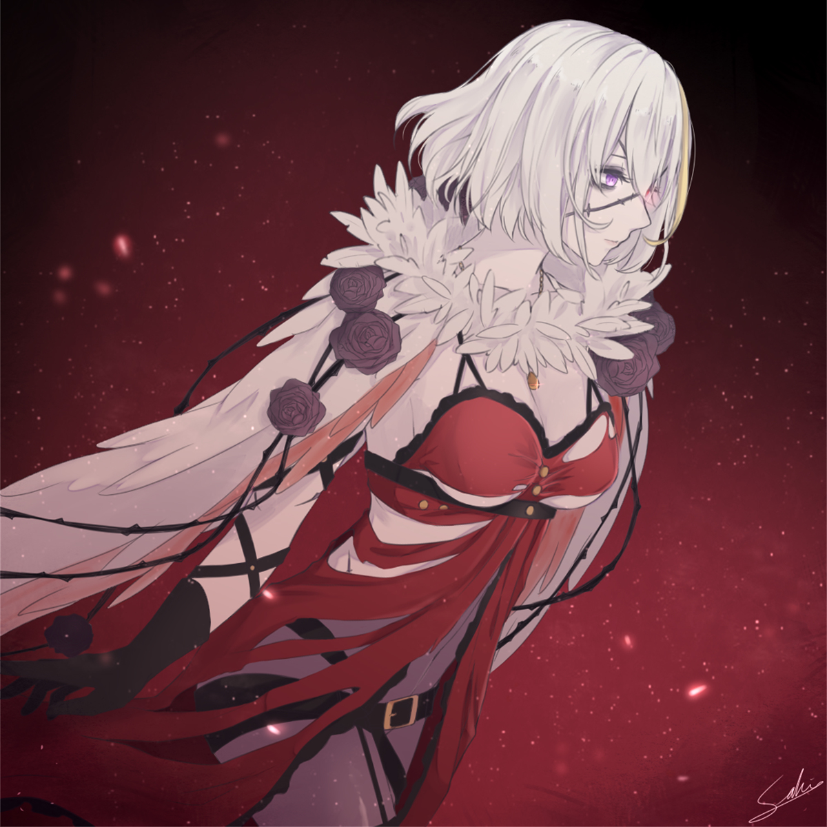 This is a pixiv picture whose title is Code Vein.