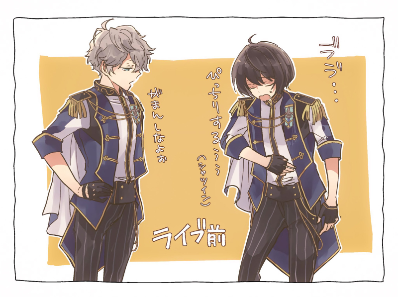 This is a pixiv picture whose title is あんスタログ⑦.