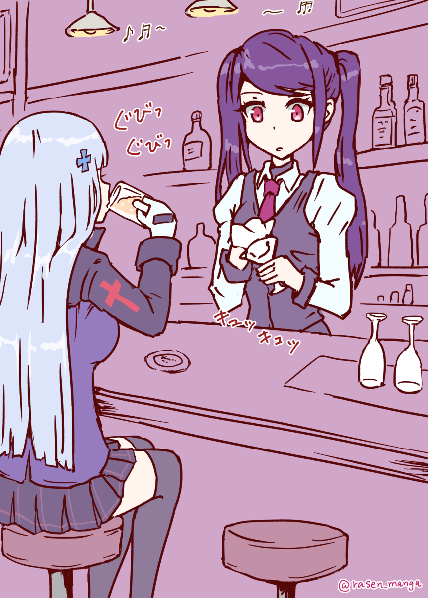 This is a pixiv picture whose title is ジルと416.