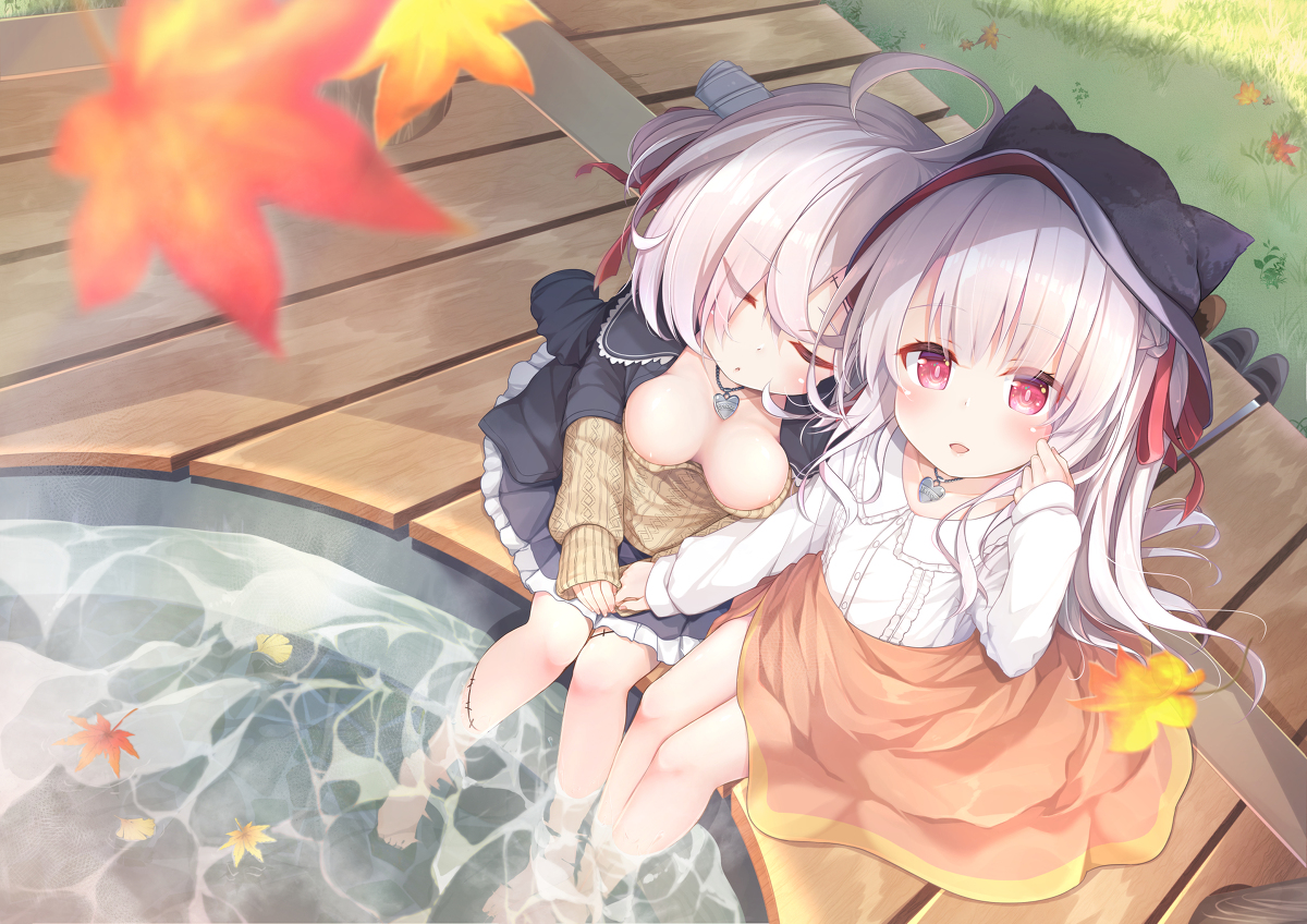 This is a pixiv picture whose title is 旅行.