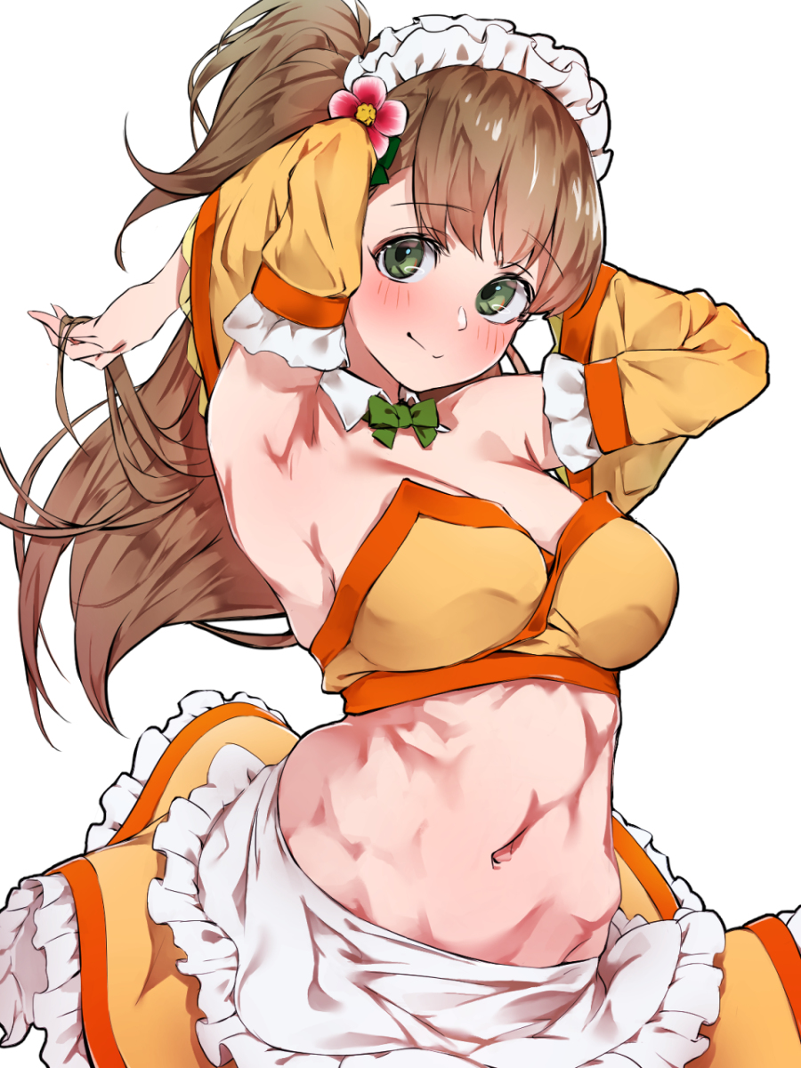 This is a pixiv picture whose title is お腹.