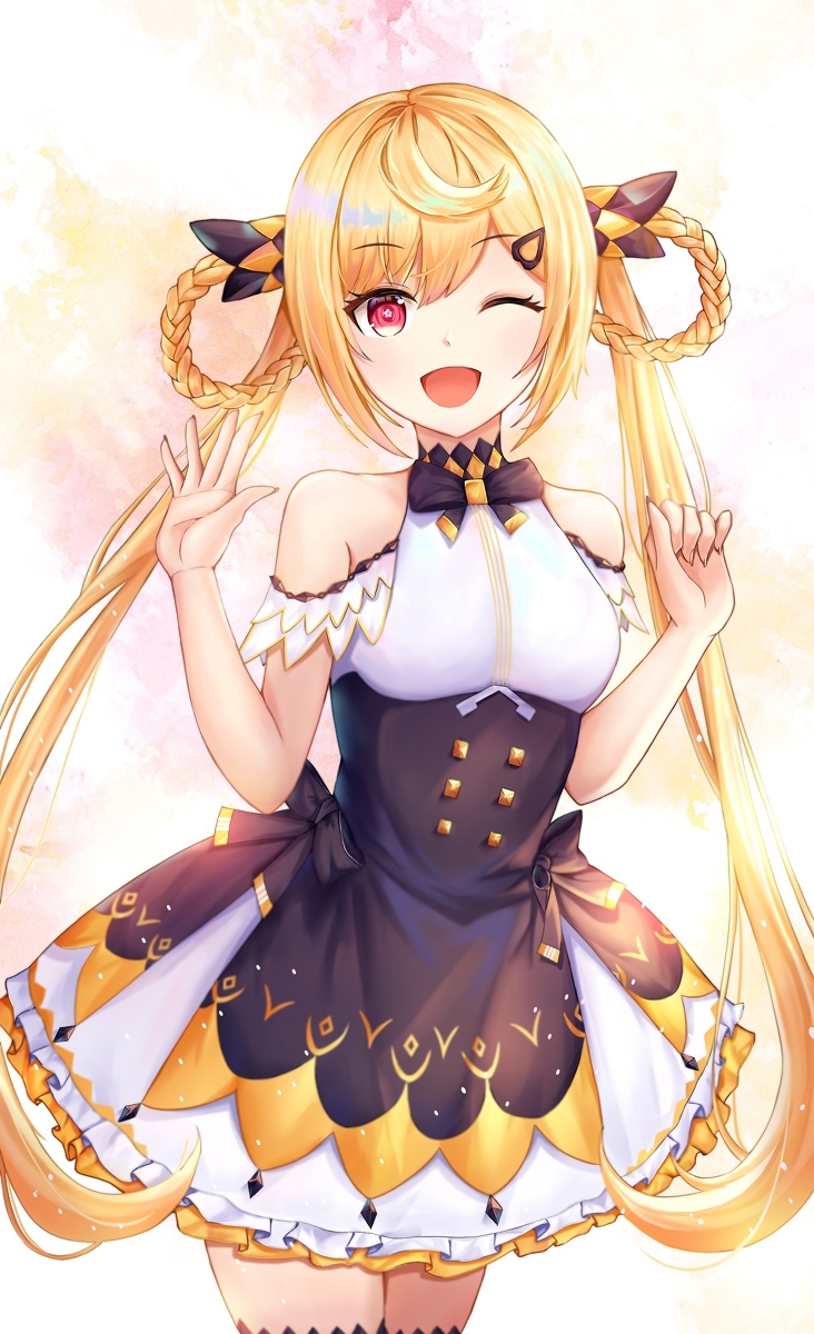 This is a pixiv picture whose title is 시안(Synthesizer V).