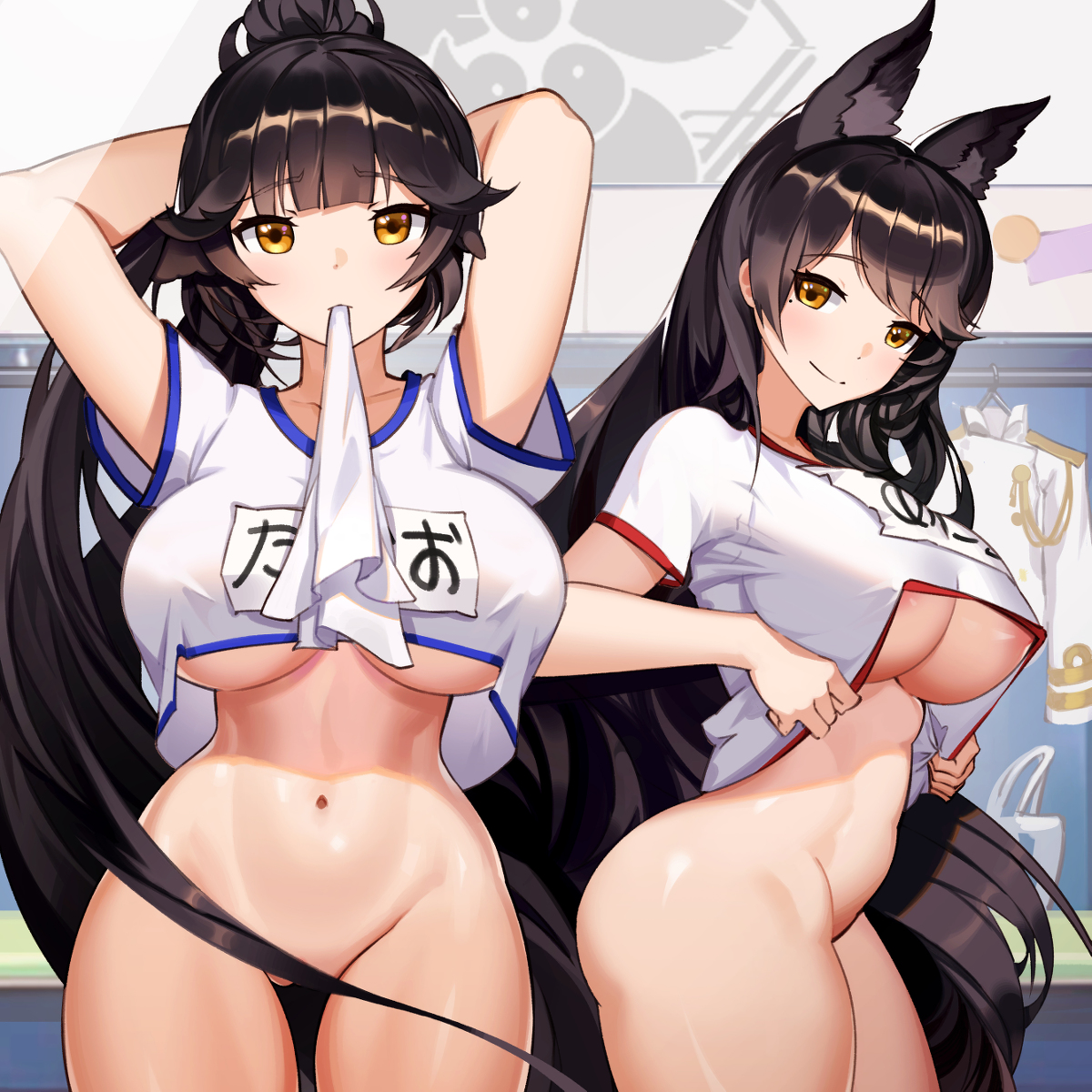 This is a pixiv picture whose title is Azure lane : Locker room.