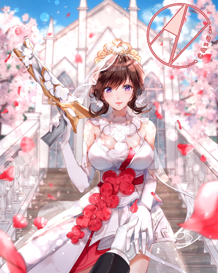 This is a pixiv picture whose title is ヴァイオレット.